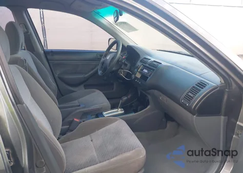 2005 Honda Civic Vp из США, поврежденный, VIN 2HGES16495H574066